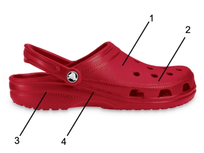 Crocs Cayman von der Seite
