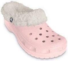Crocs mit Fell